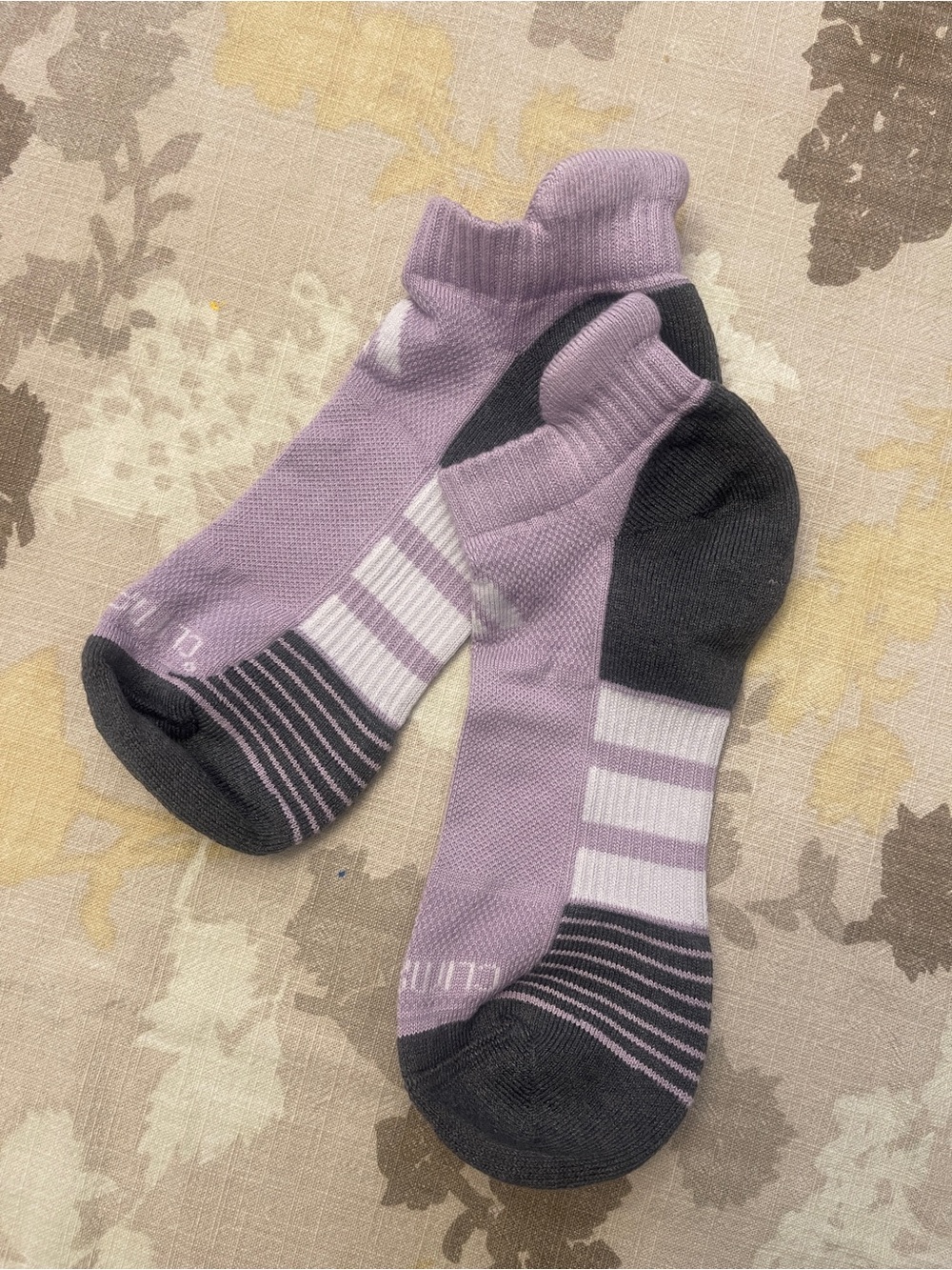 Lilac and Black Low-Cut Athletic Socks - NWT Adidas for FIFA